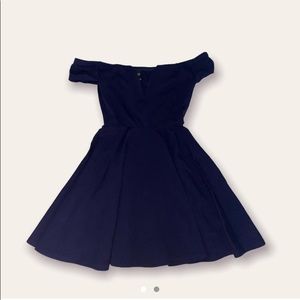 navy blue formal mini dress windsor homecoming wedding party dress